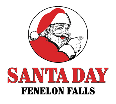 fenelon falls santa day logo